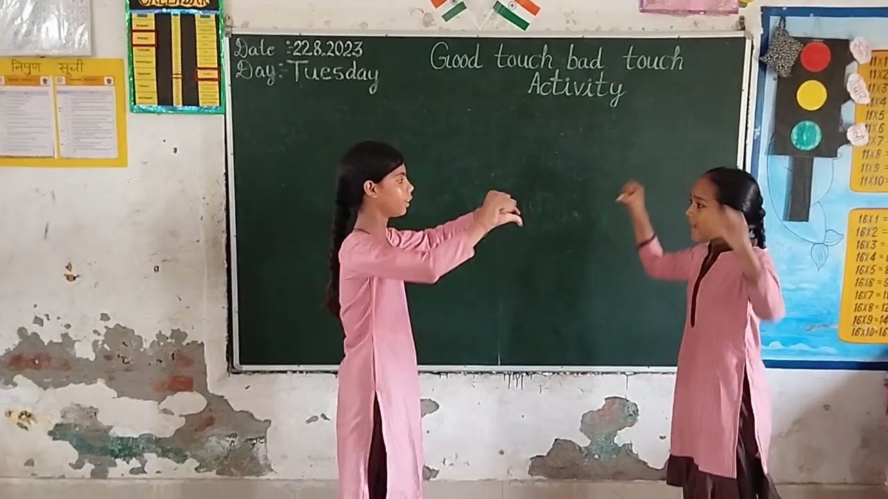 Good touch bad touch ( Activity)