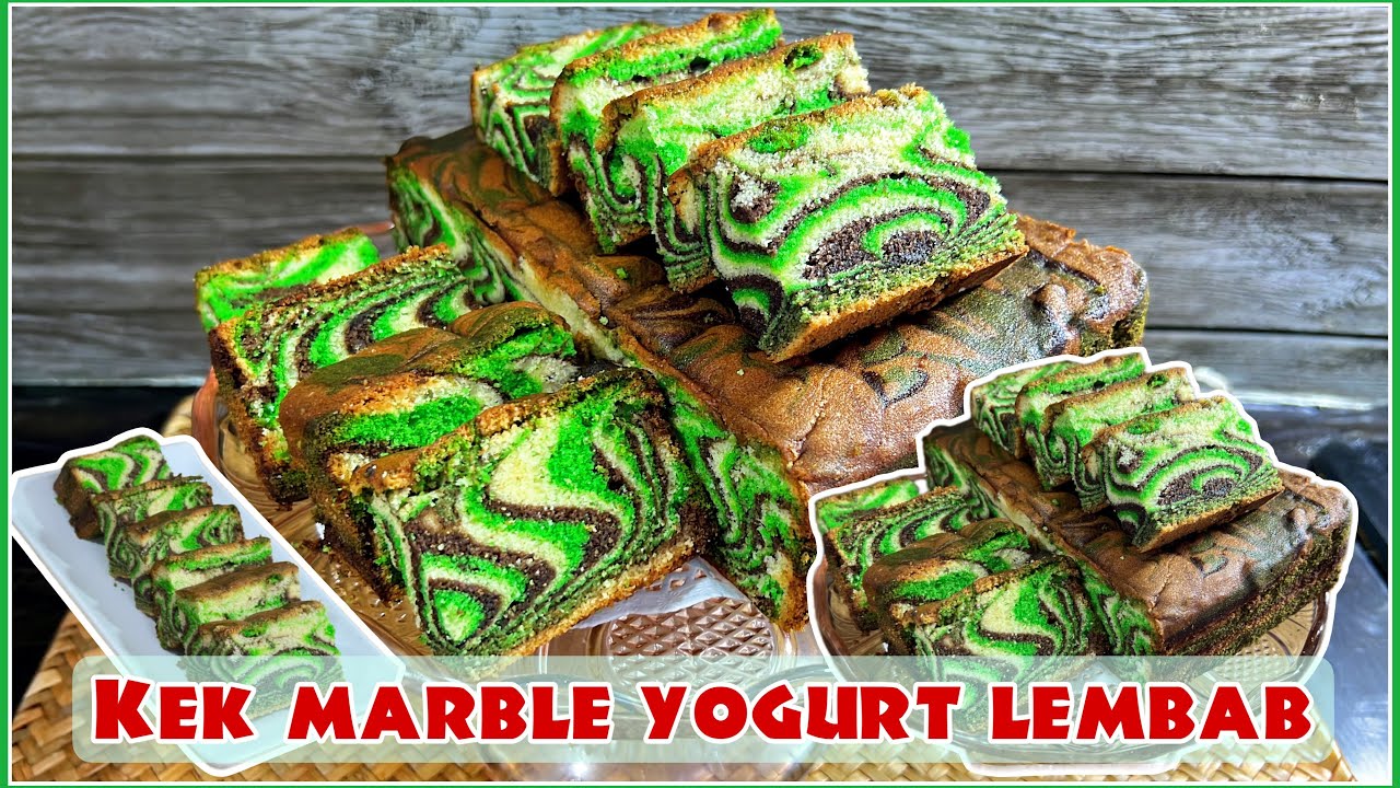 KEK MARBLE YOGURT LEMBAB @resepitube