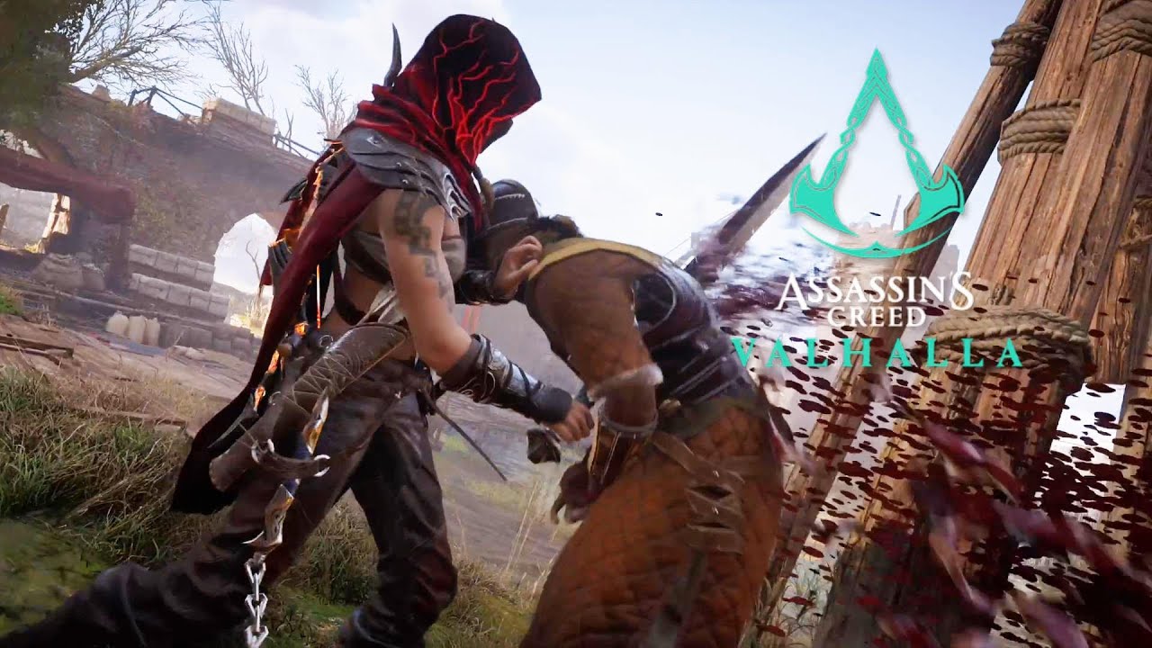 Assassin's creed Valhalla -Stealth Kills ＆ Combat Gameplay