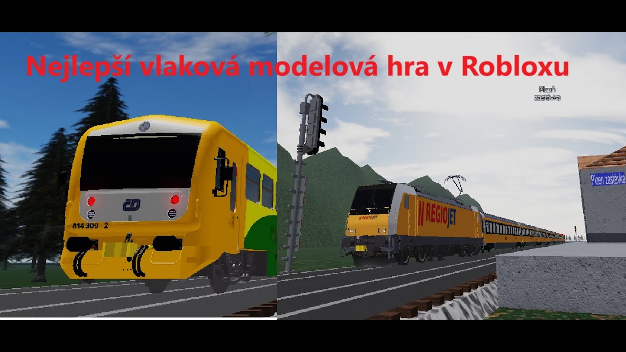 Řídím vlaky v Robloxu  🚂🚃🚃🚃🚃🚃🚉🚆🚆