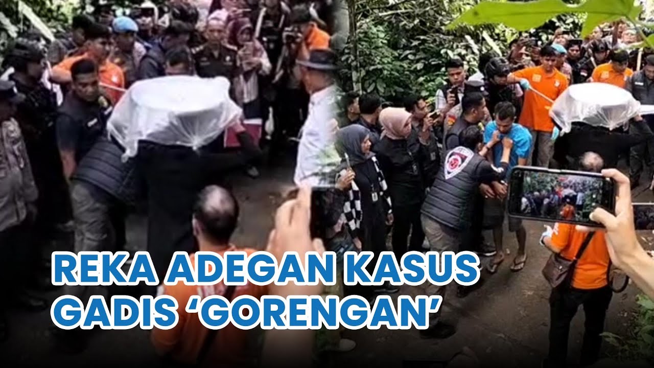 Rekonstruksi Kasus Gadis Penjual Gorengan Padang Pariaman