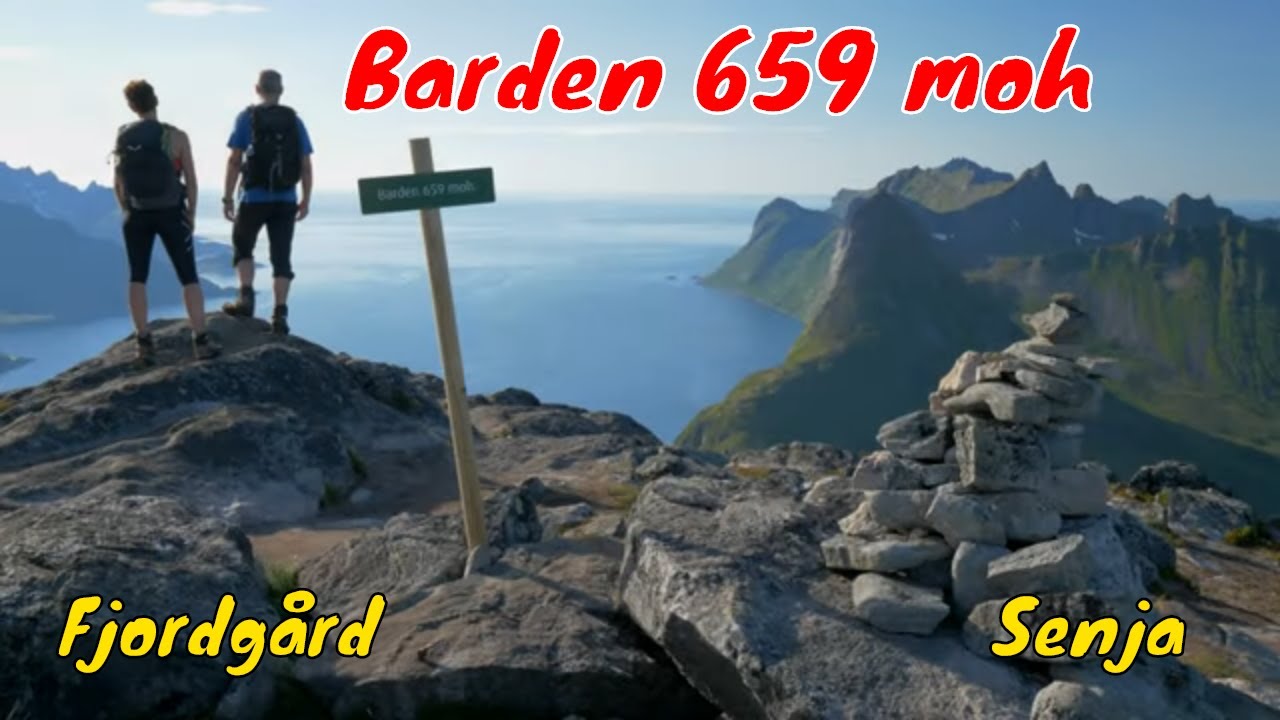 Fjelltur Barden 659 moh - (Fjordgård / Senja) - 2020.07.27