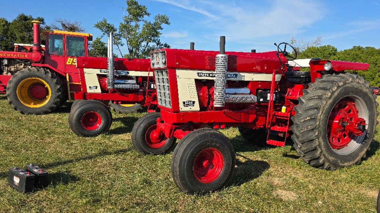 Rare Red Muscle Tractors Plus 28 Others to Sell at Auction!