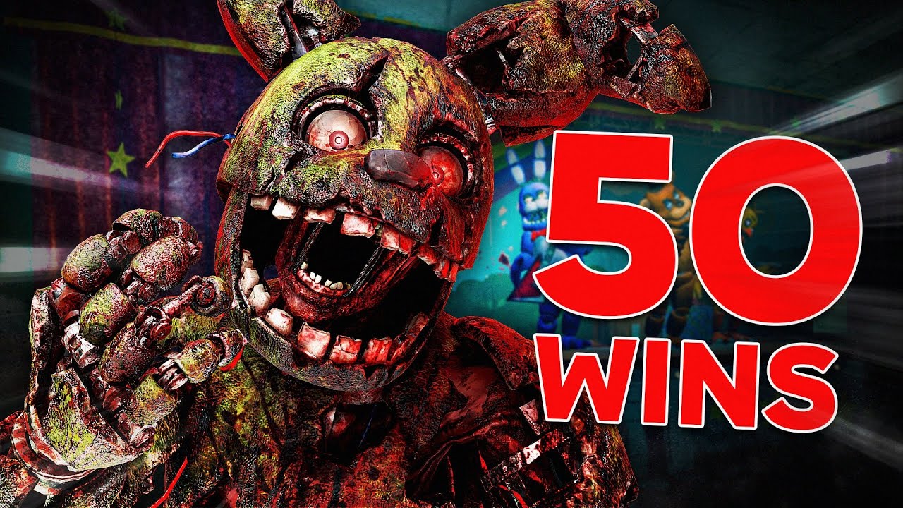 50 Win Streak on Springtrap (and how we lost) | Dead by Daylight