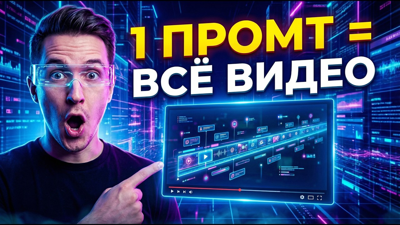 Как создать длинное видео с одного промта | Полная автоматизация в HeyGen Video Agent