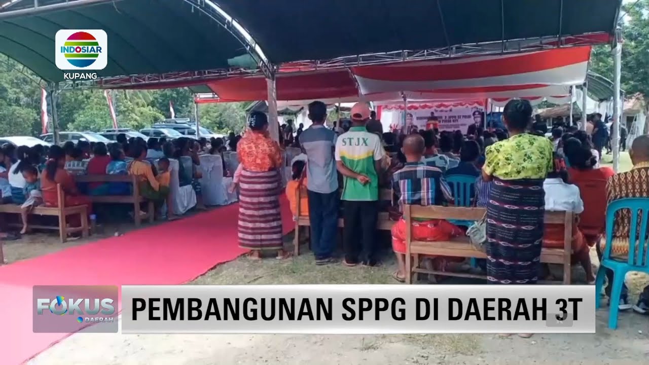 TUJUH SPPG DIBANGUN MABES POLRI DI DAERAH 3T || INDOSIAR KUPANG