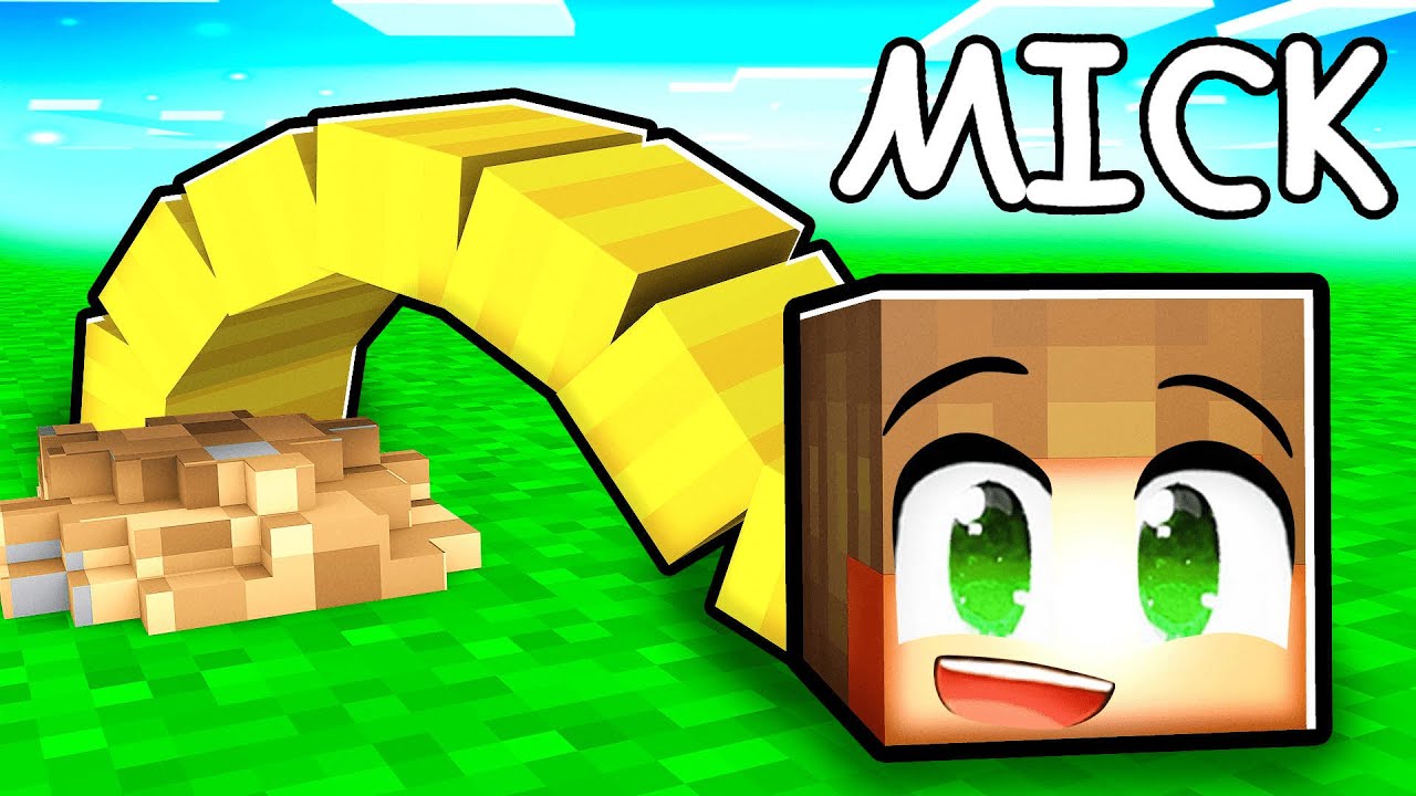 Ik Ben een WORM in Minecraft! 🐛😱