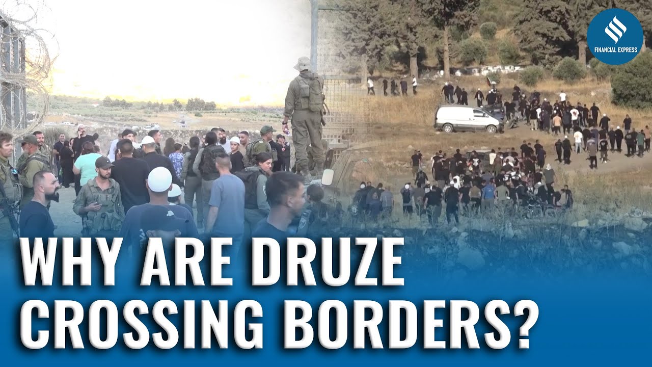 Why Israeli Druze Crossing Syrian Border | The Real Reason Druze Crossed the Fence! | Druze Protest