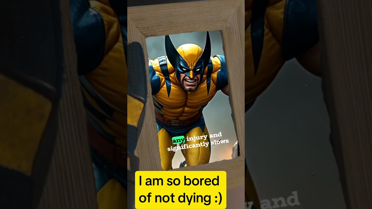 Wolverine: I am immortal but Why?