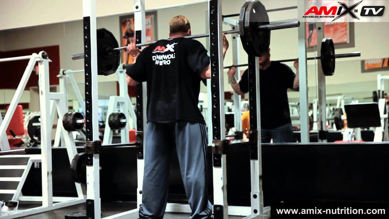 2013 Dennis Wolf (Amix Team) Legs Workout in LVAC