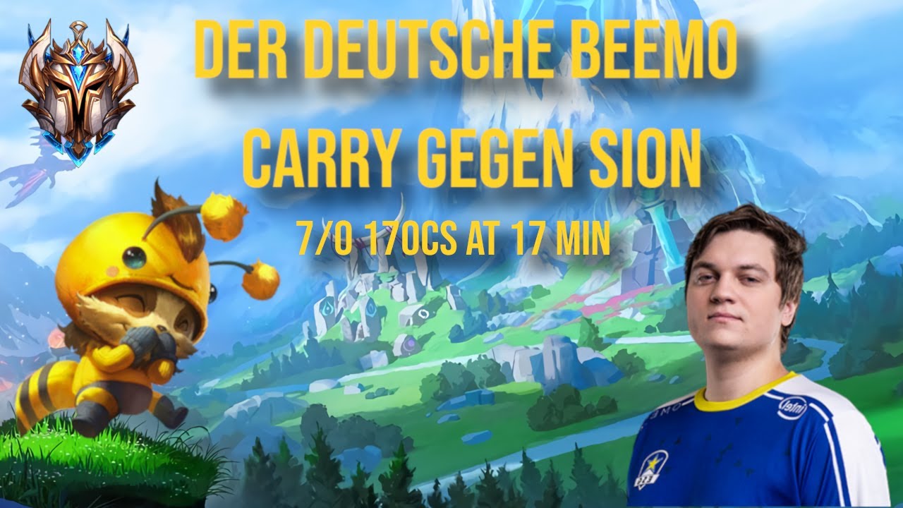 [GER] 7/0 POPOFF in der high elo Flexq mit Noway4uSir [Teemo vs Sion]