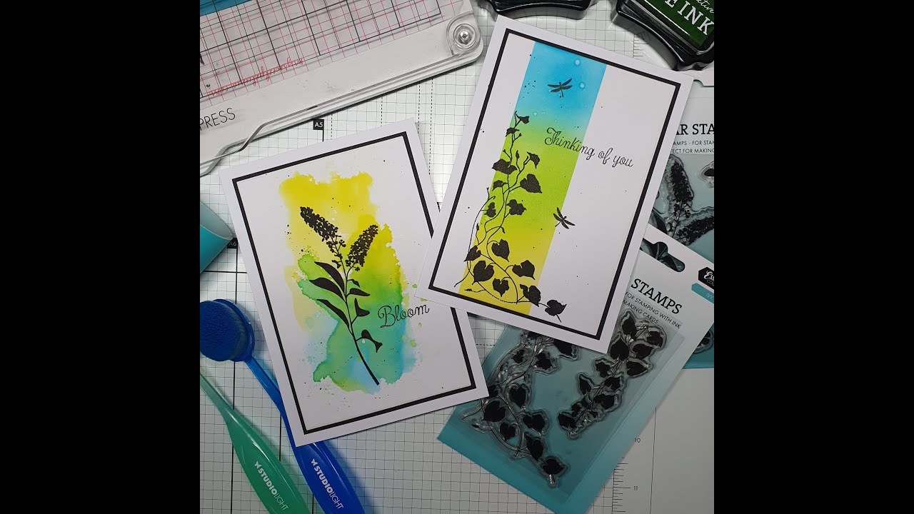 Stamping cards with SL-ES-STAMP614 from Studiolight