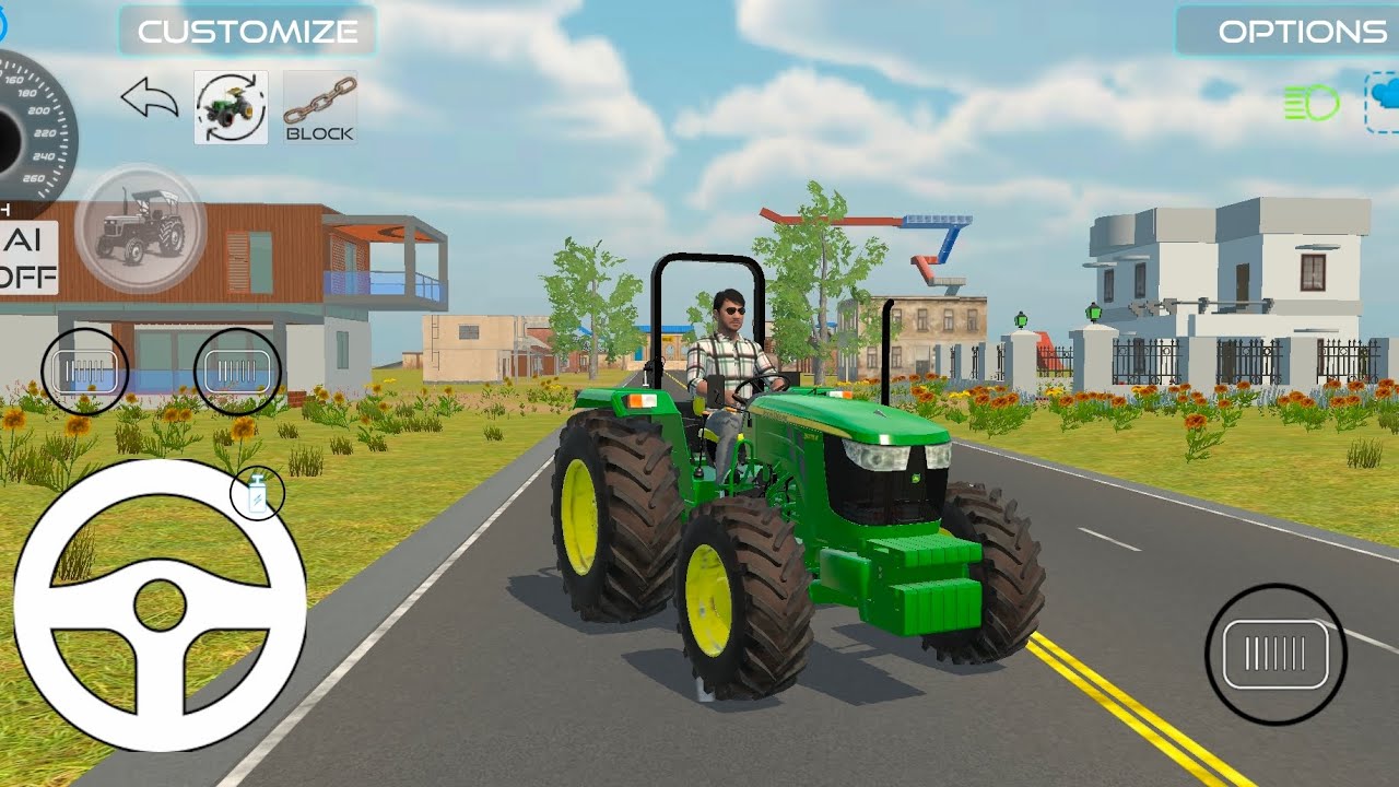 Daving unloading stop from indian vehicles Farming simultor 3d new updet gemes jondiyar mahindar 