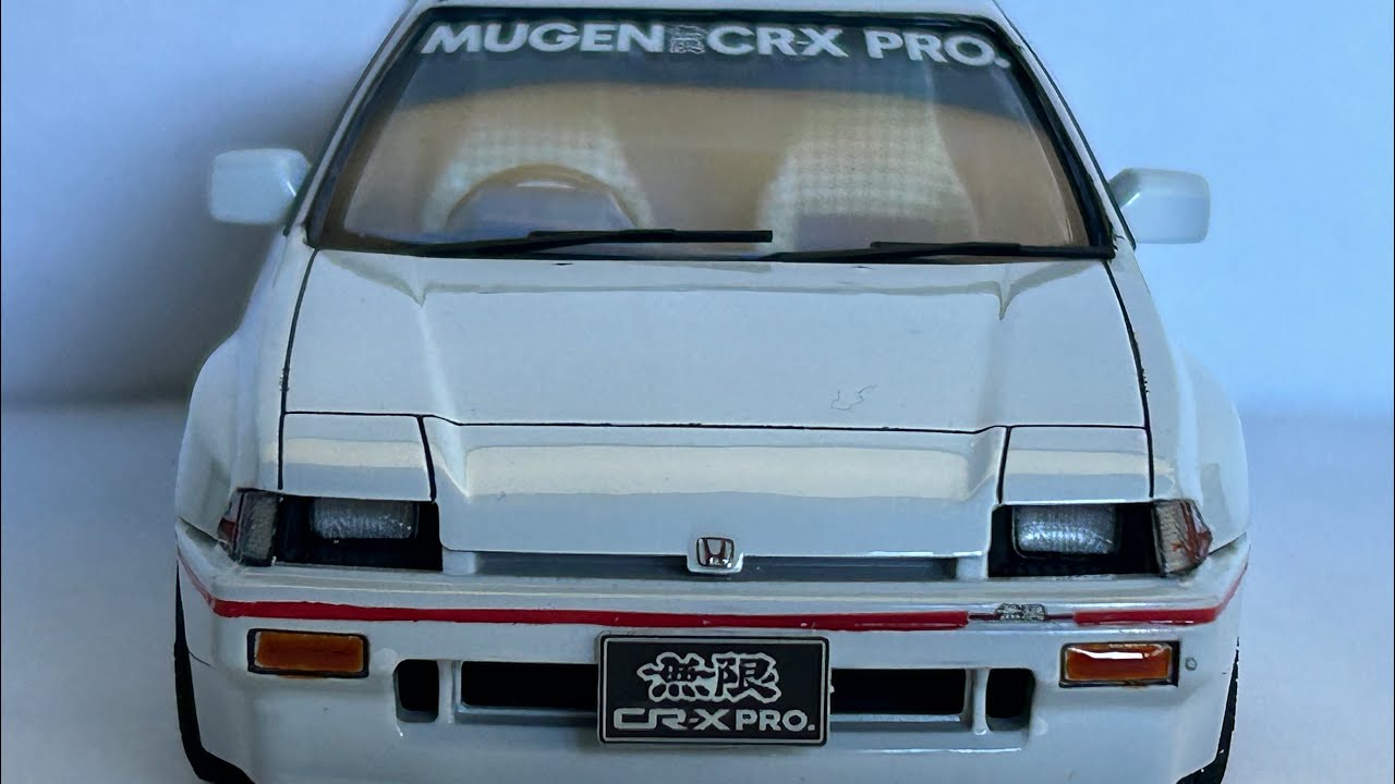 タミヤ　ホンダバラードスポーツ無限CR-X PRO製作過程