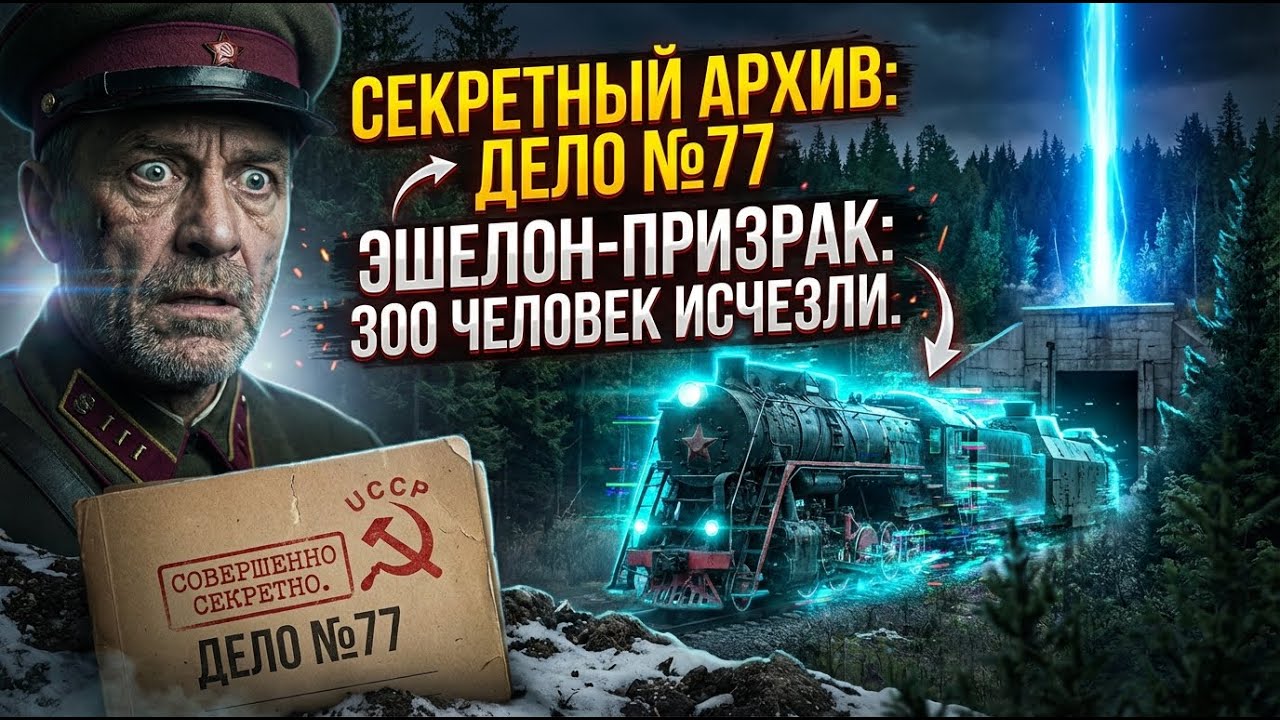 ЭКСПЕРИМЕНТ, КОТОРЫЙ СТЁР 300 ЧЕЛОВЕК. ПРАВДА ОБ ЭШЕЛОНЕ-ПРИЗРАКЕ.