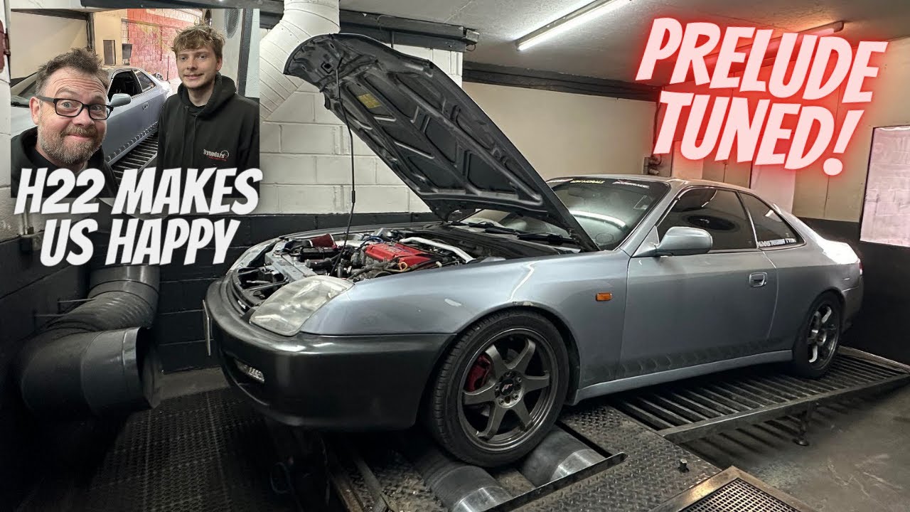 Honda Prelude H22 настроен на Hondata S300