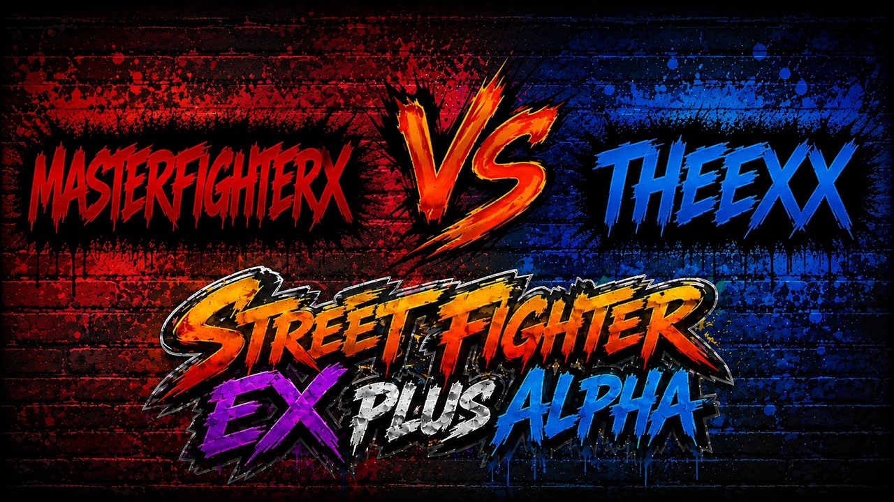 Street Fighter Ex Plus ALpha Online MasterFighterx Vs Theexx