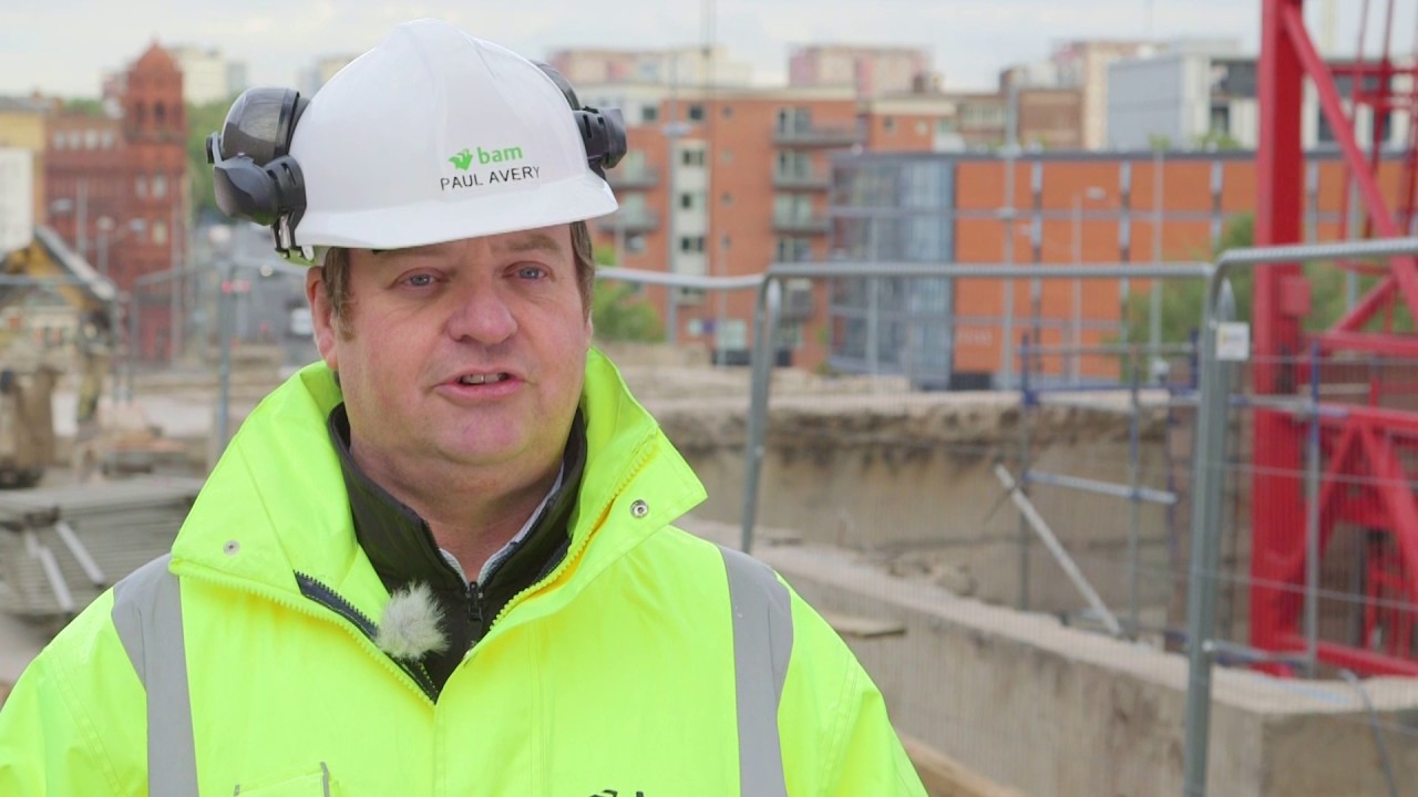 The construction of Three Snowhill, Birmingham, Part I