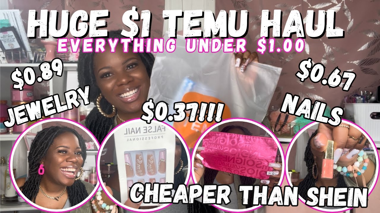 HUGE $1 TEMU HAUL | EVERYTHING UNDER $1.00 | 20+ ITEMS | VLOGTOBER DAY 8