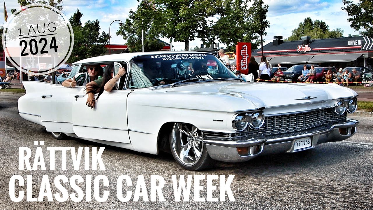 Cruising Classic Car Week 2024 Rättvik