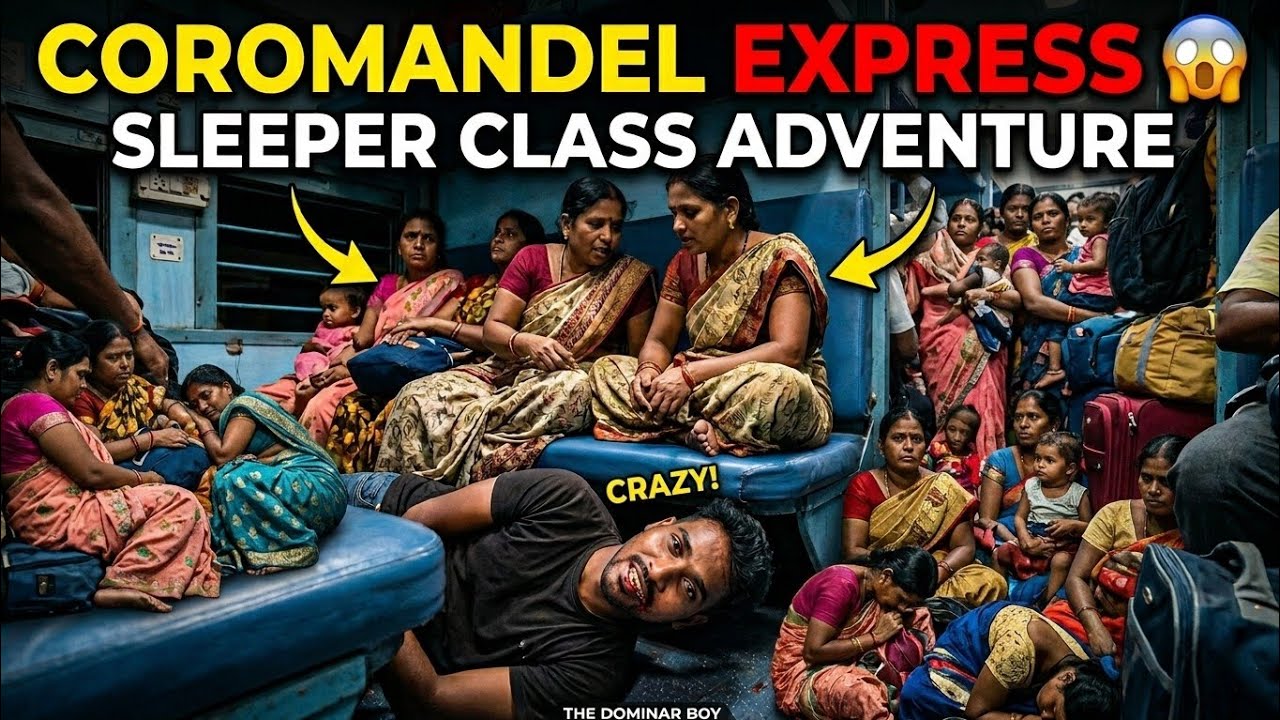 Bhubaneswar To Howrah 🚆 | కోరమాండల్ ఎక్స్‌ప్రెస్ ⚠️ | Sleeper లో రావద్దు? 😳