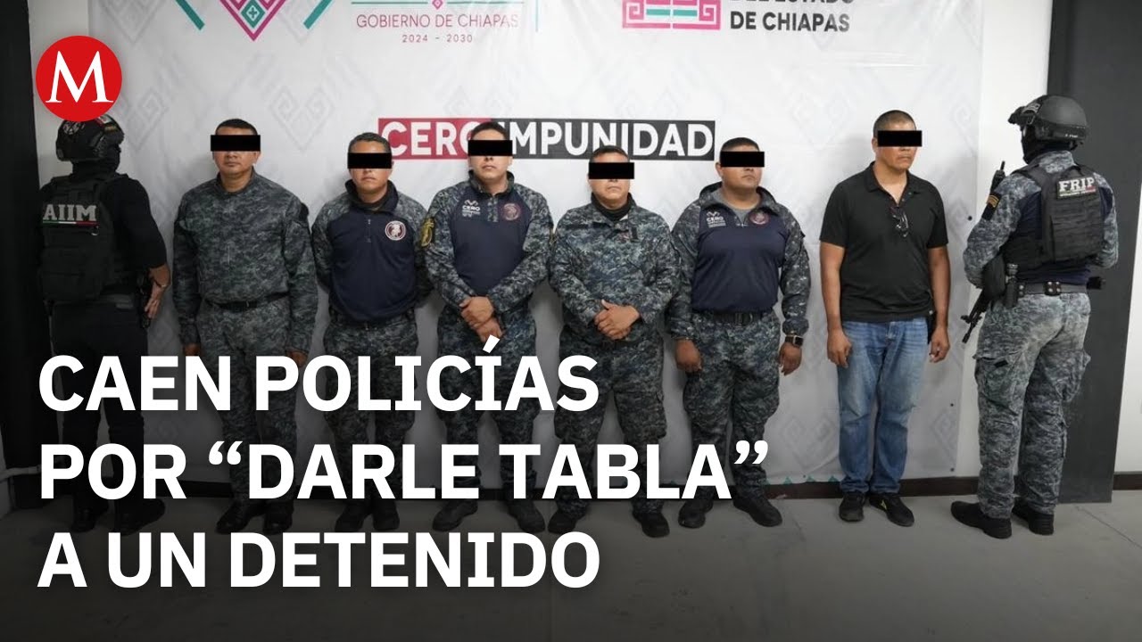“No habrá impunidad a conductas delictivas”: Jorge Llaven sobre policías detenidos en Chiapas