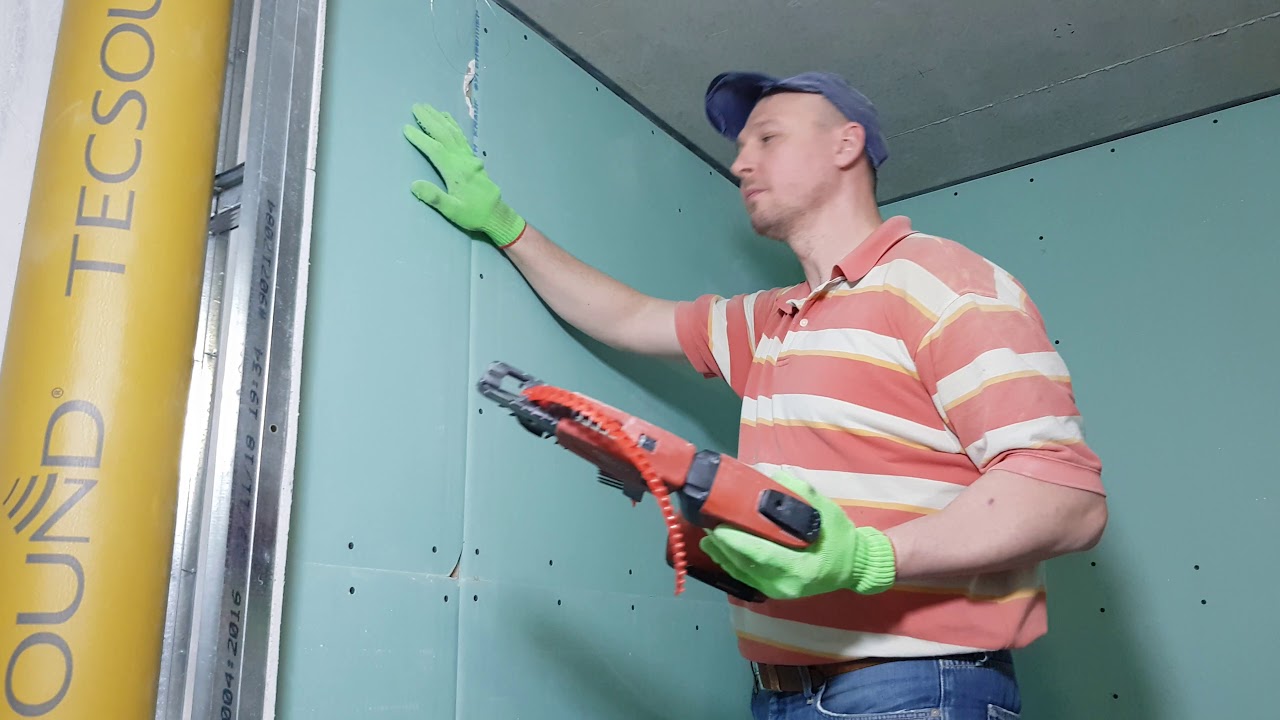 Обшивка гипсокартоном. Шуруповерт ленточный Hilti sd 5000 a-22+ магазин smd-57