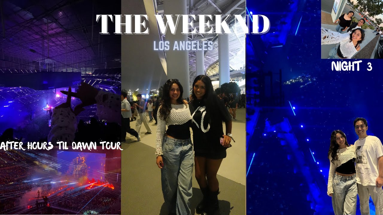 CONCERT VLOG; The Weeknd Night 3 in Los Angeles!! 🌟🎫🎱✨(bought tickets on the way to the concert)
