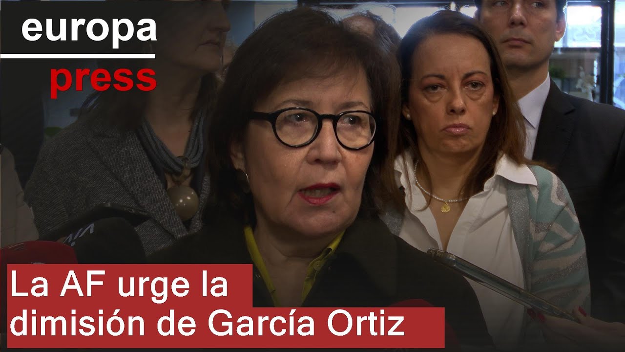 AF urge dimisión de García Ortiz ante 