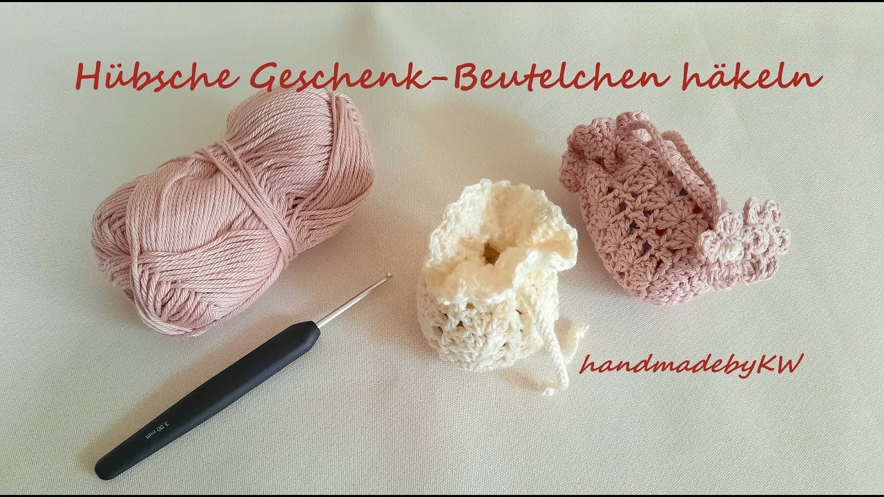 Geschenk Beutelchen häkeln