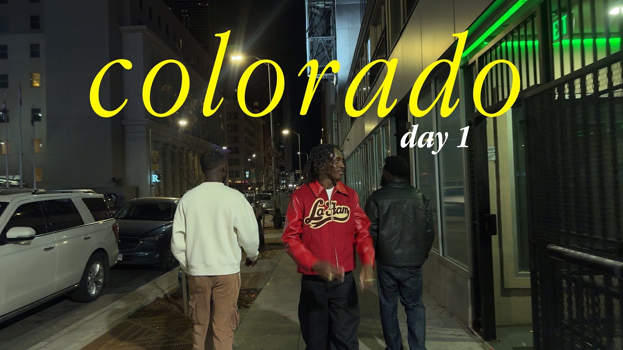 colorado trip made it out the gc | colorado day 1 | travel day & night out