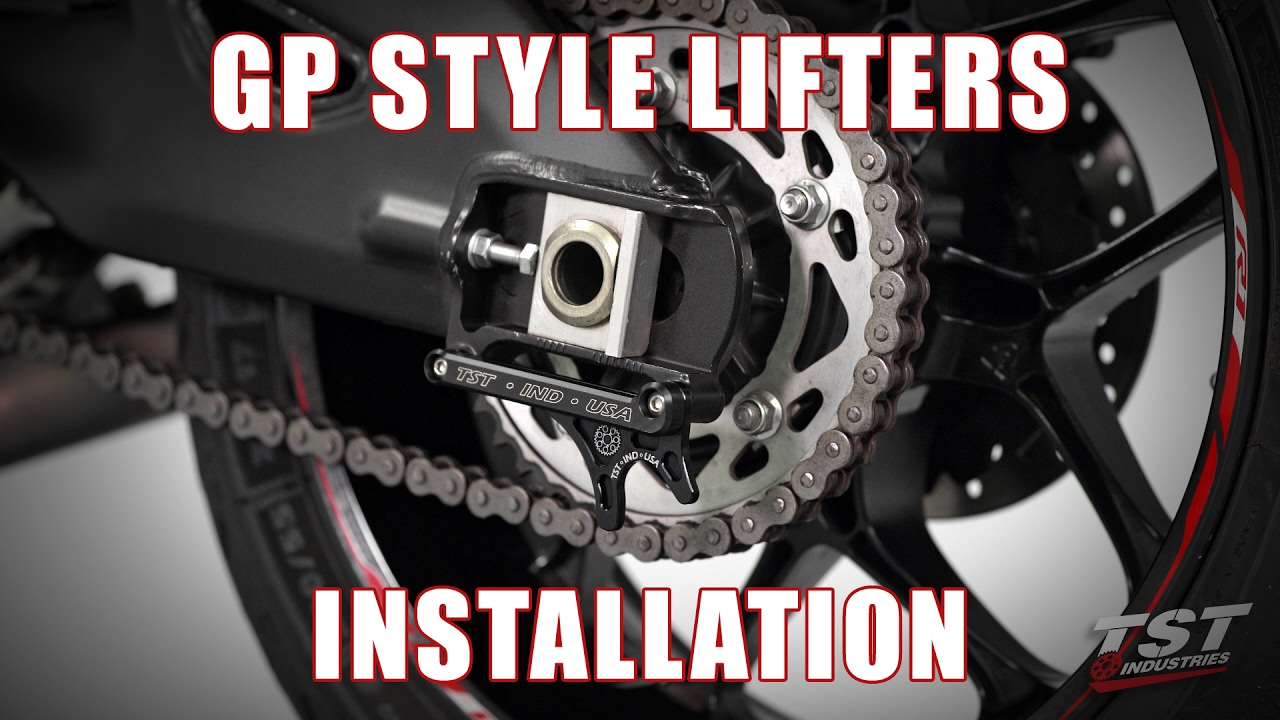 How to install GP Style Lifters on a 2015+ Yamaha R1 by TST Industries