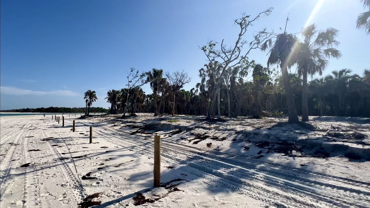 Area 5 Beach at Delnor-Wiggins | 8 Months After Hurricane Ian (05/15/23)