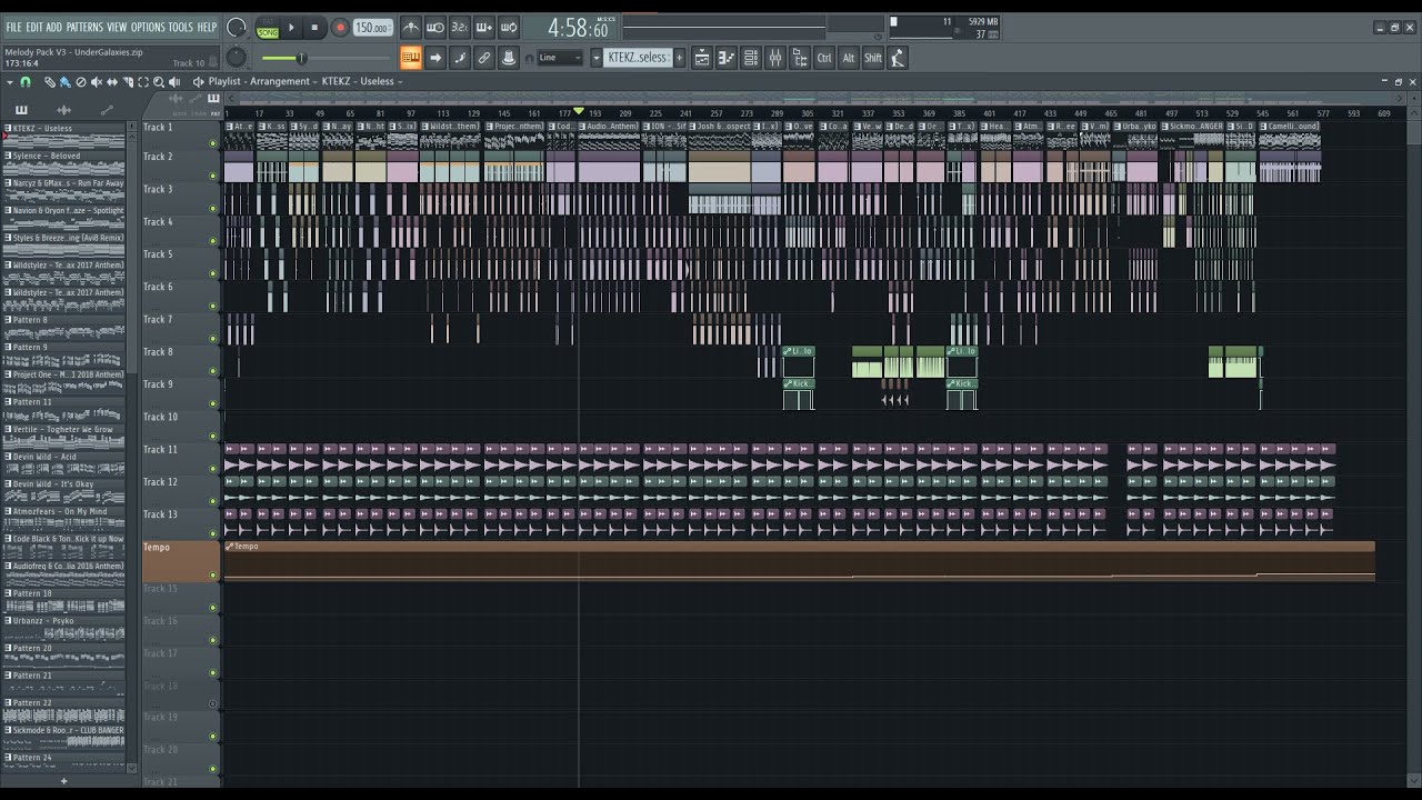Hardstyle Midi Pack 3.0 by UnderGalaxies
