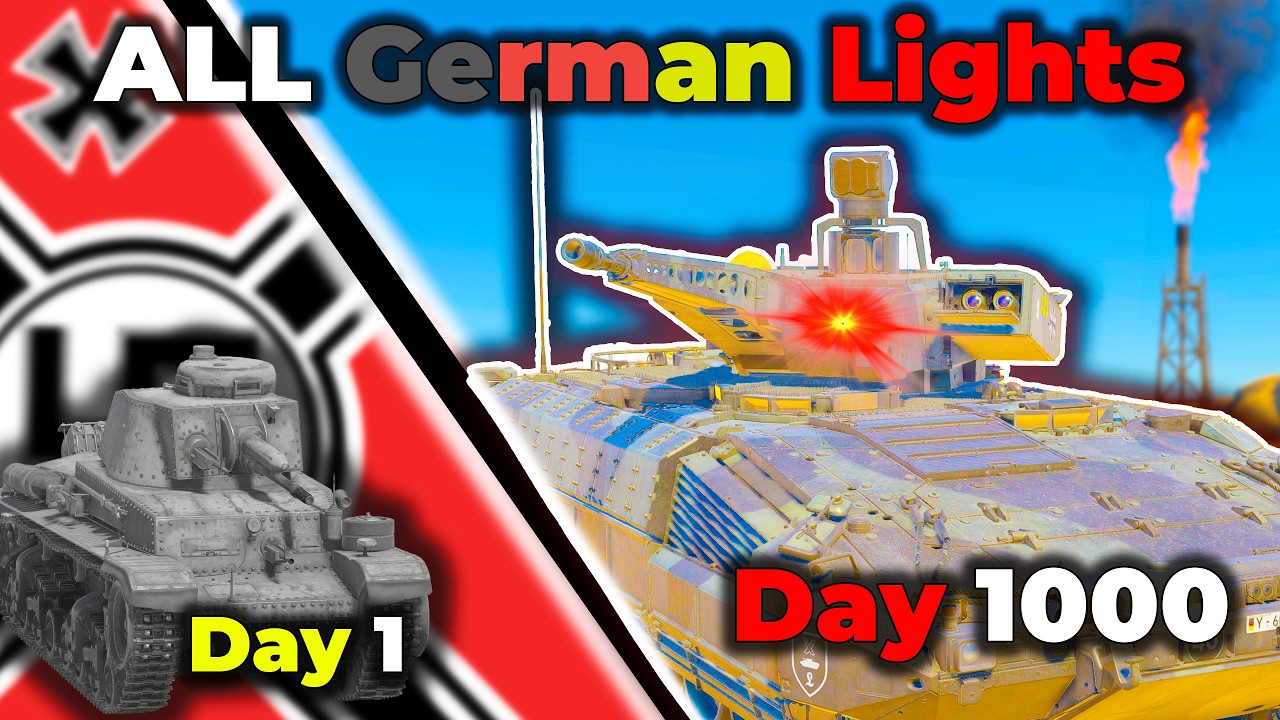 The ENTIRE German Light Tank Line 💥 || 10 Kills With Each