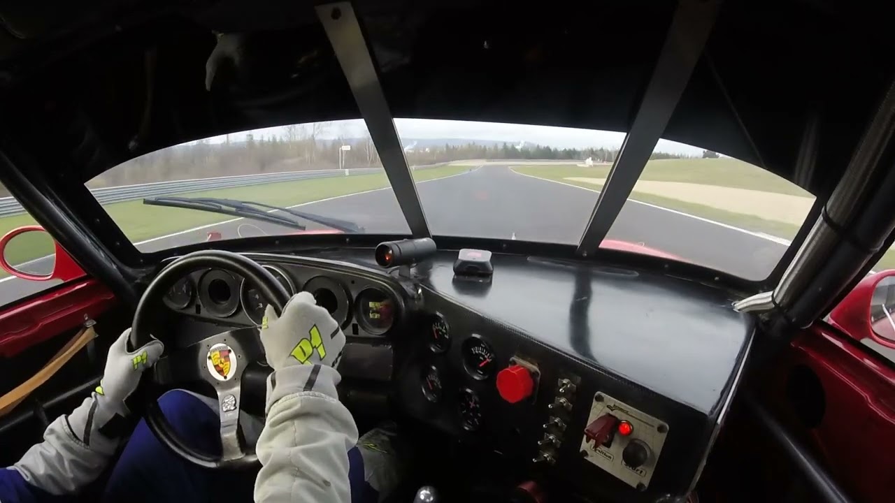 Edda cup autodrom Most březen 2024 Porsche 993 GT2