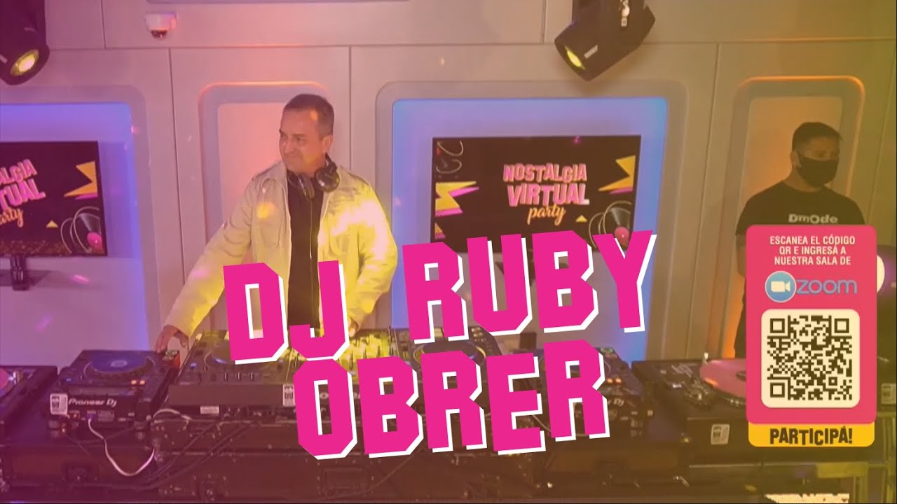 Nostalgia Virtual Party - DJ Ruby Obrer + Desfile a&ntilde;os 90
