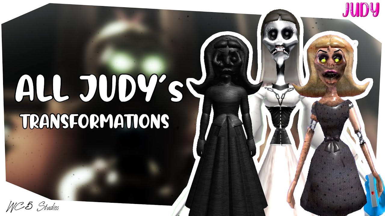 ALL Roblox JUDY'S TRANSFORMATIONS [Chapter 1 AND Chapter 2]