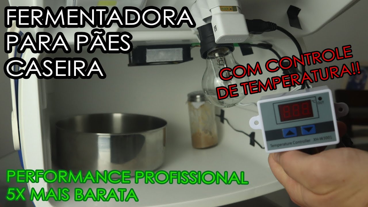 Faça sua Fermentadora para Pães Automática gastando pouco!!