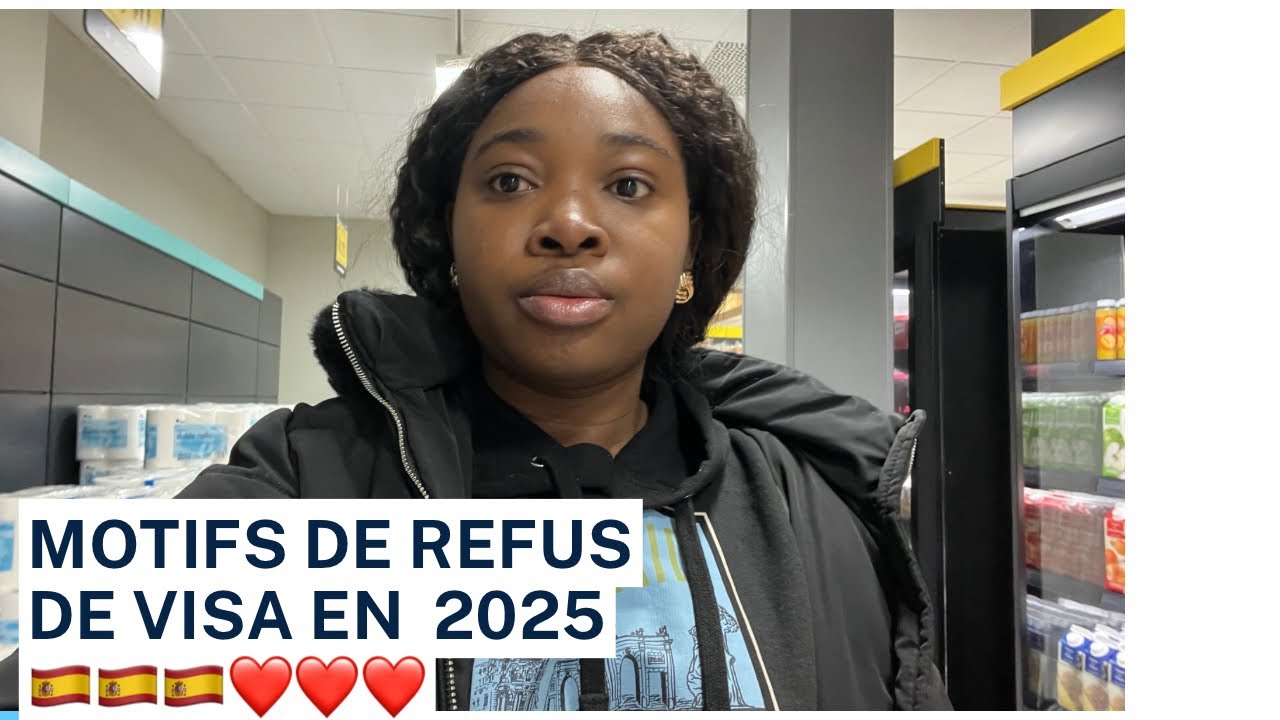 Les motifs pour un réfus de visa pour l’Espagne en 2025🇪🇸🇪🇸🇪🇸❤️❤️❤️