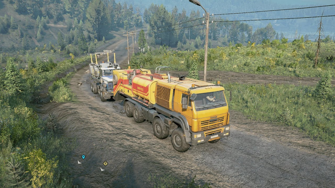 SnowRunner – DAN 96320 Recovery & Test Drive (Part 2) | Heavy Truck in Action