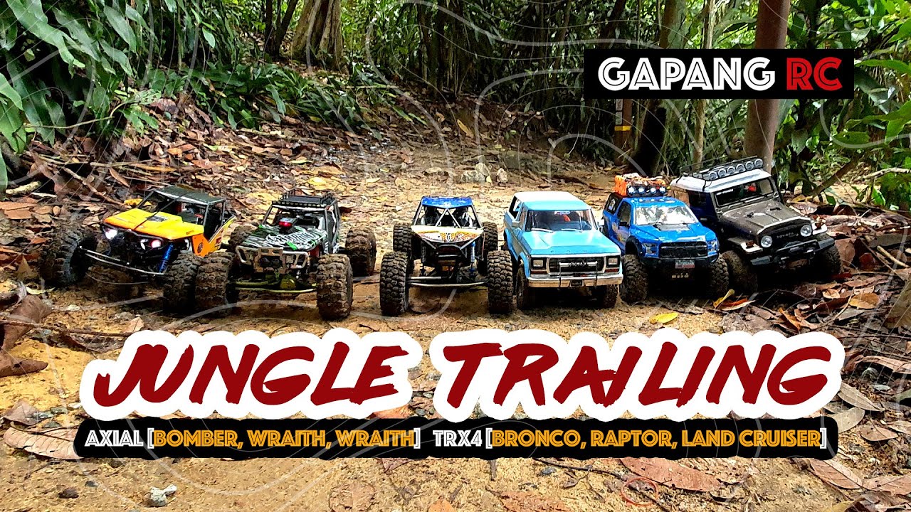 No Road? No Problem! | Axial X Trx4 Trail run
