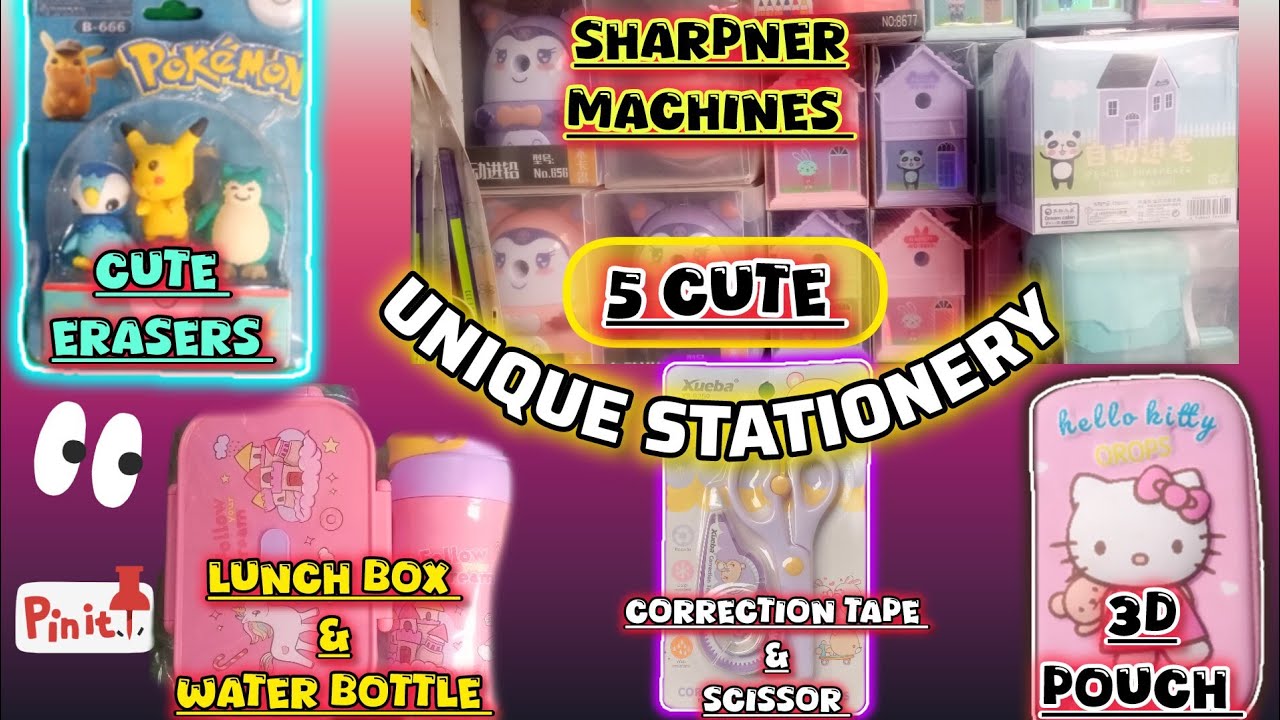 Самые милые и необычные канцелярские принадлежности для студентов! #lovestationery