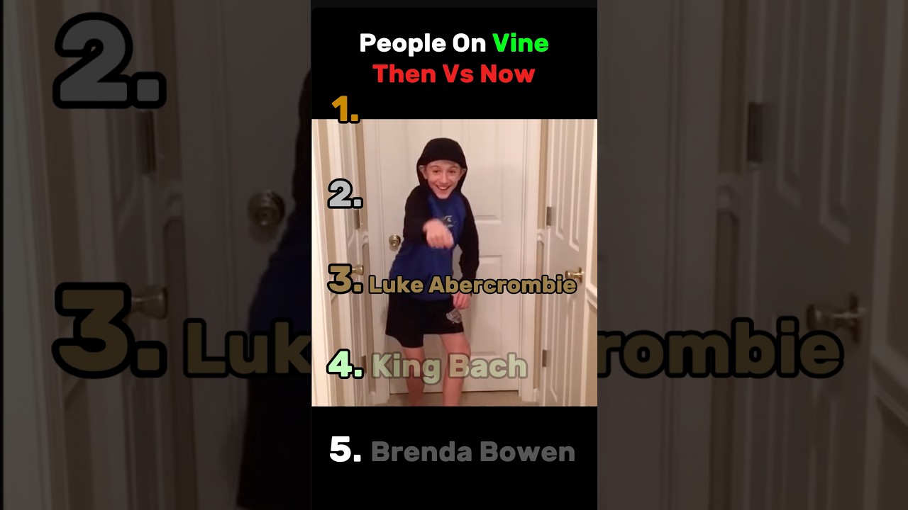 People On Vine Then Vs Now #top5 #funny #viral #funnyvideos #viralvideo #vine #vines #fyp