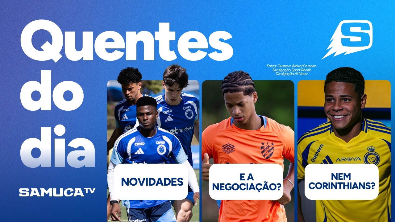 CRUZEIRO COM NOVIDADES NO SUL &bull; E O Z&Eacute; LUCAS?