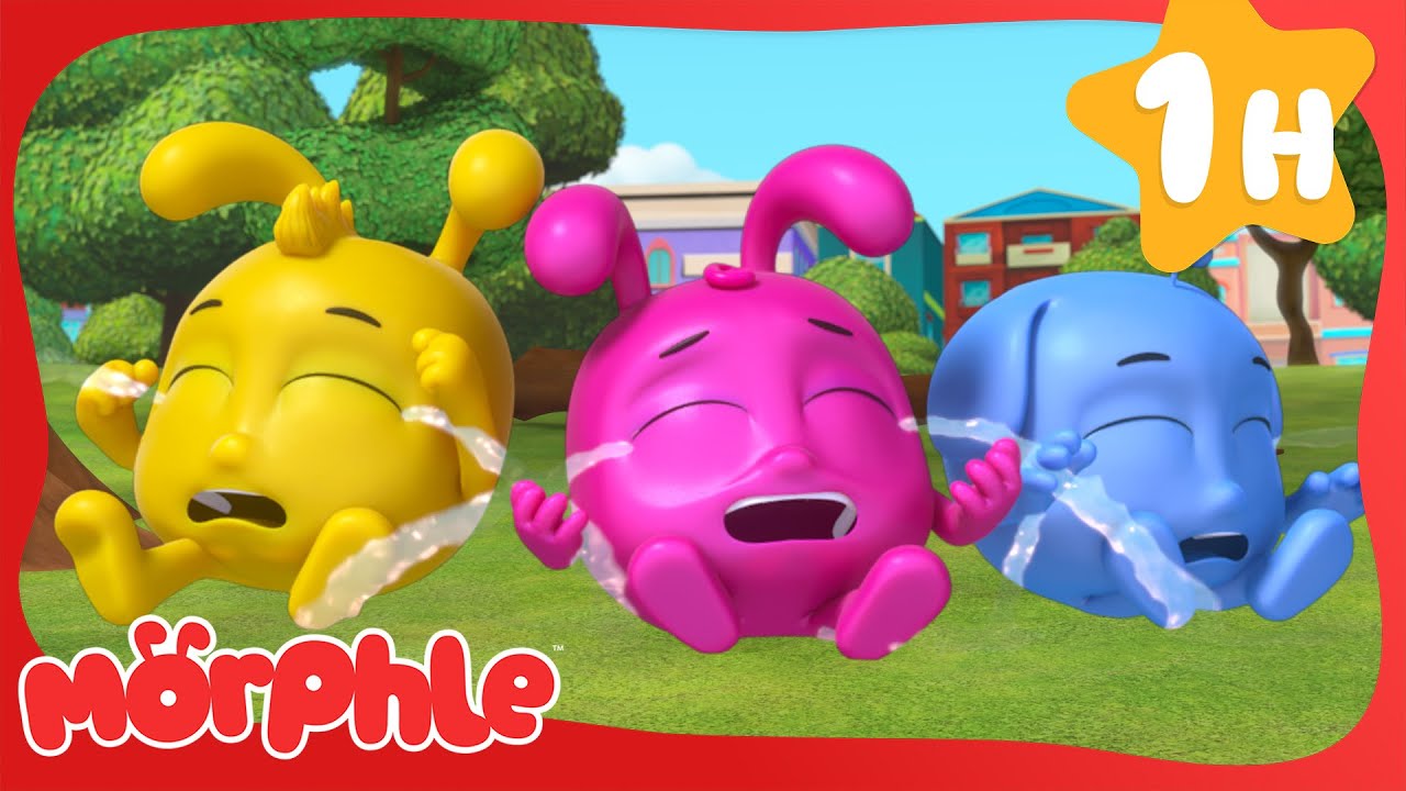 Cranky Babies |  Morphle 1 Hour | Moonbug Kids - Fun Stories and Colors