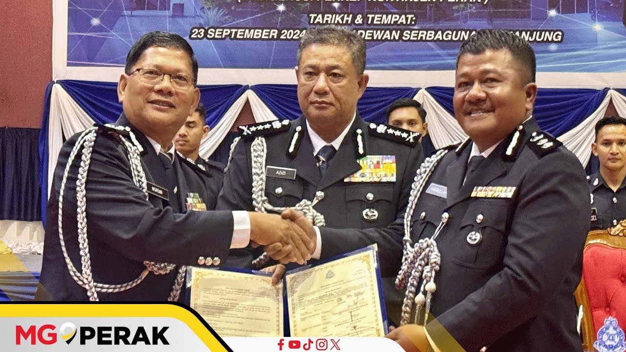MGPerak : Hasbullah Dilantik Ketua Polis Daerah Manjung Baharu
