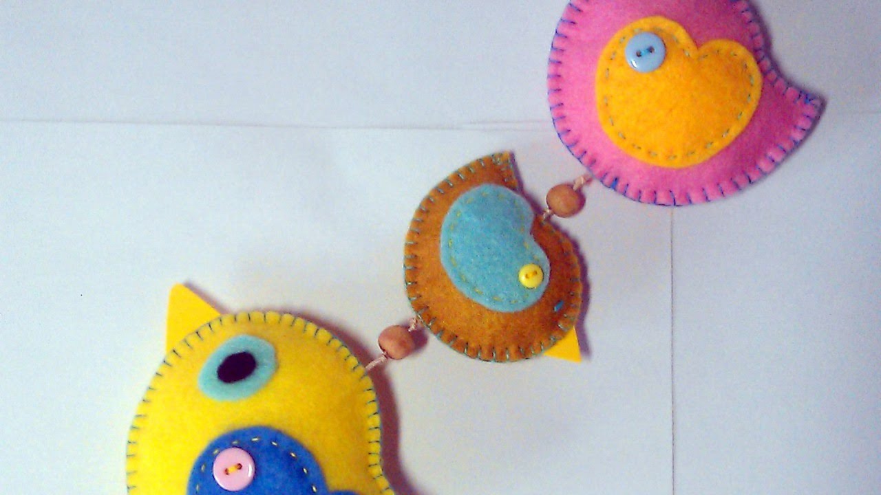 Make a Cute Hanging Felt Bird Decoration - DIY Home - Guidecentral