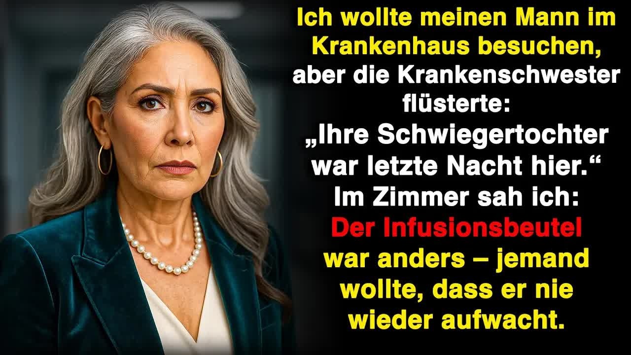 Meine Schwiegertochter tat, als würde sie sich kümmern – bis die Krankenschwester mir alles sagt