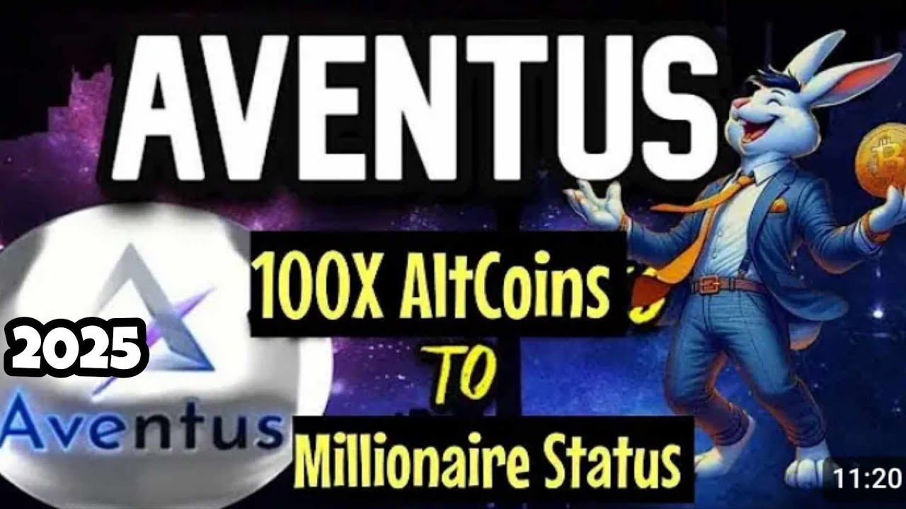 AVENTUS Crypto - Low Cap AltCoins for 2025 💯 #bitcoin #crypto #aventus